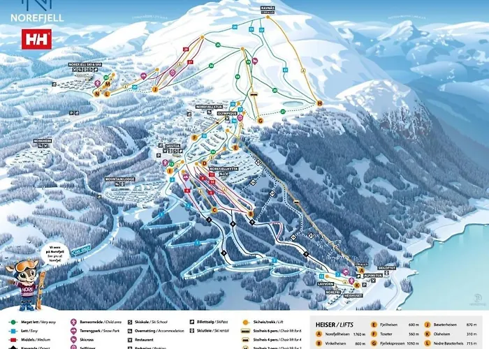 Дом отдыха At Norefjell! Perfect For Families With Children *